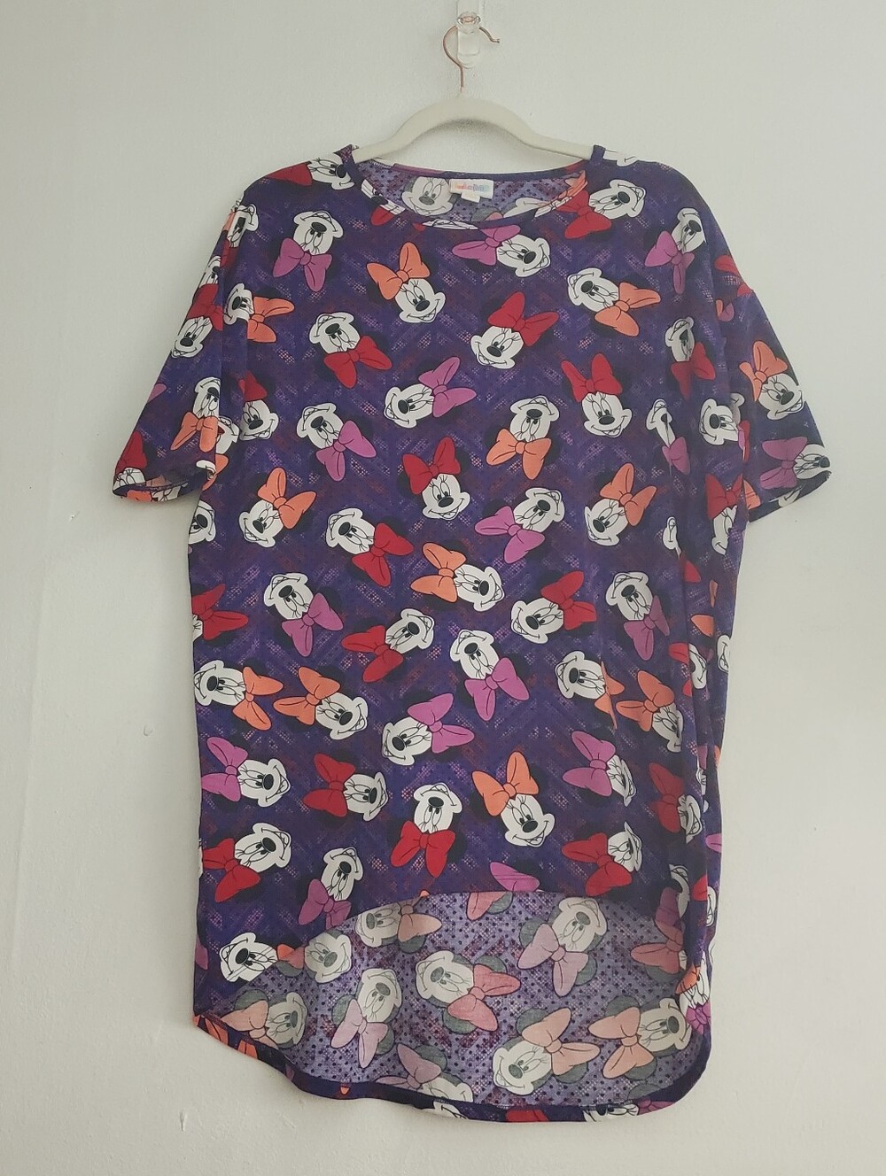 LuLaRoe Disney Minnie Mouse Irma Top